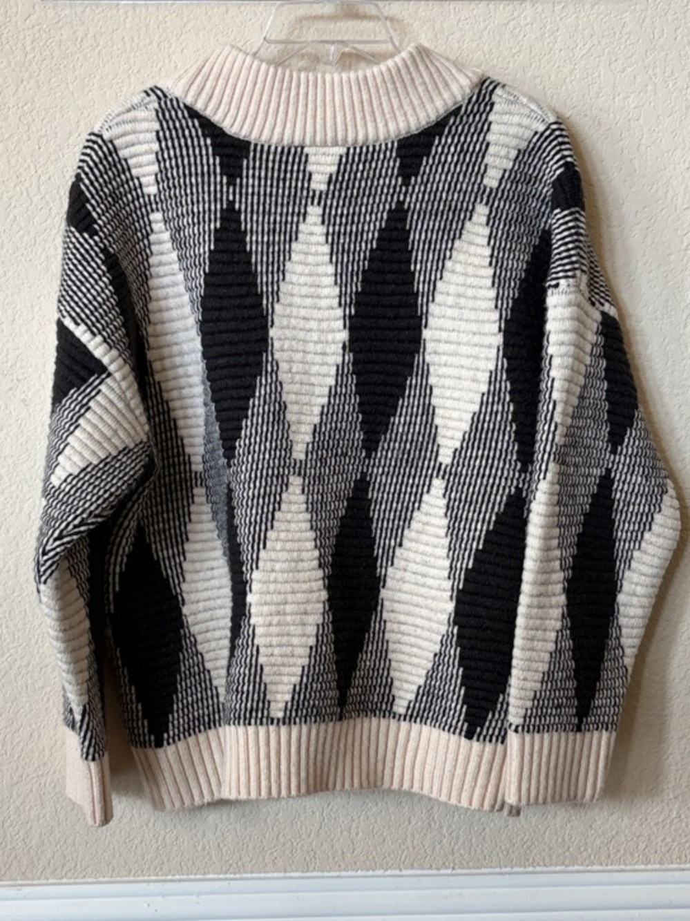Varley Nancy Wool Blend Jacquard Knit Sweater Jacket
Size M - Picture 6 of 13
